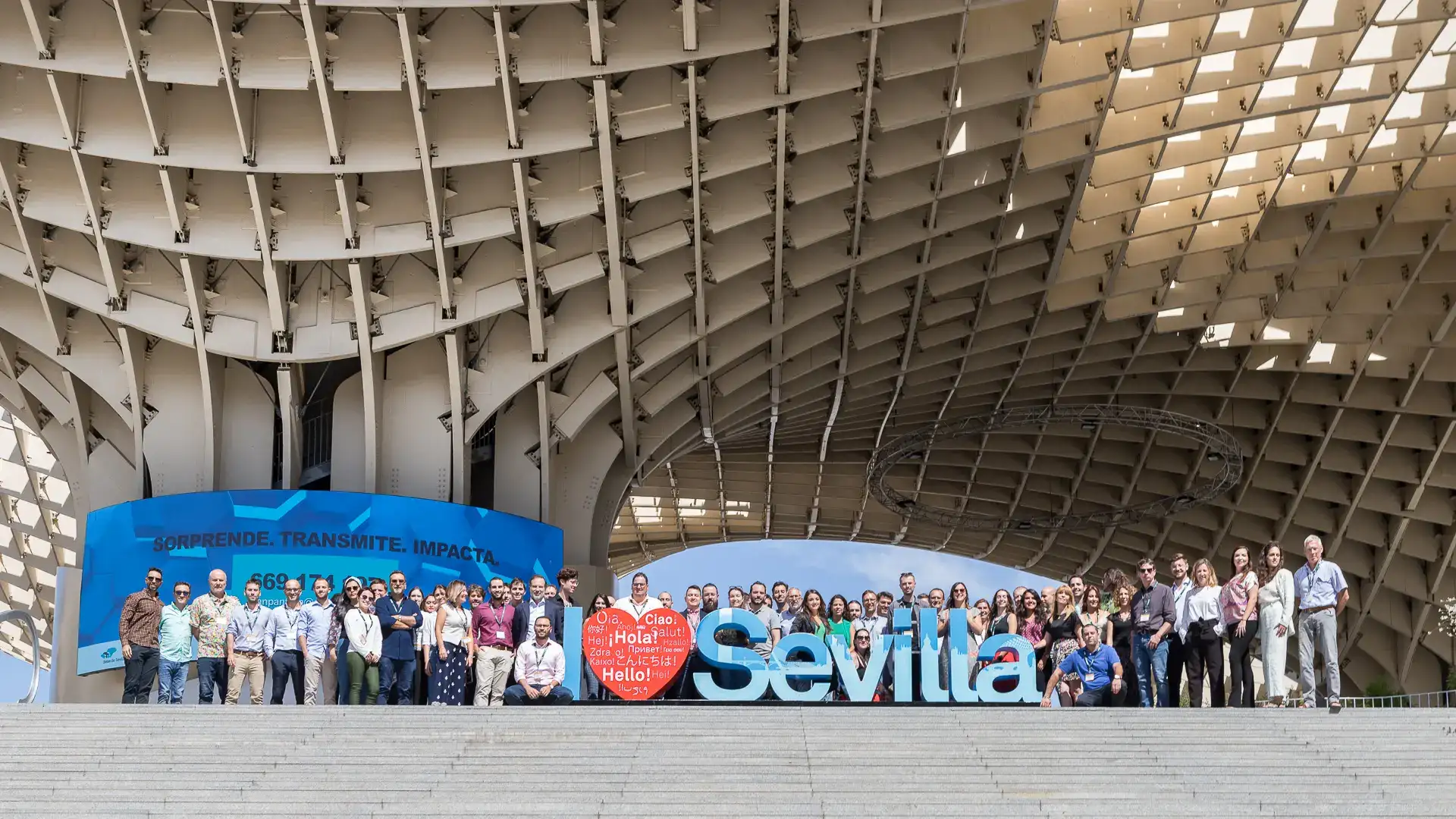 Todo el equipo de DVP Solar se reunió en Sevilla